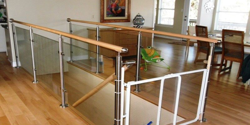 SS Wooden Railings In Bangalore | Mahadev Metal India